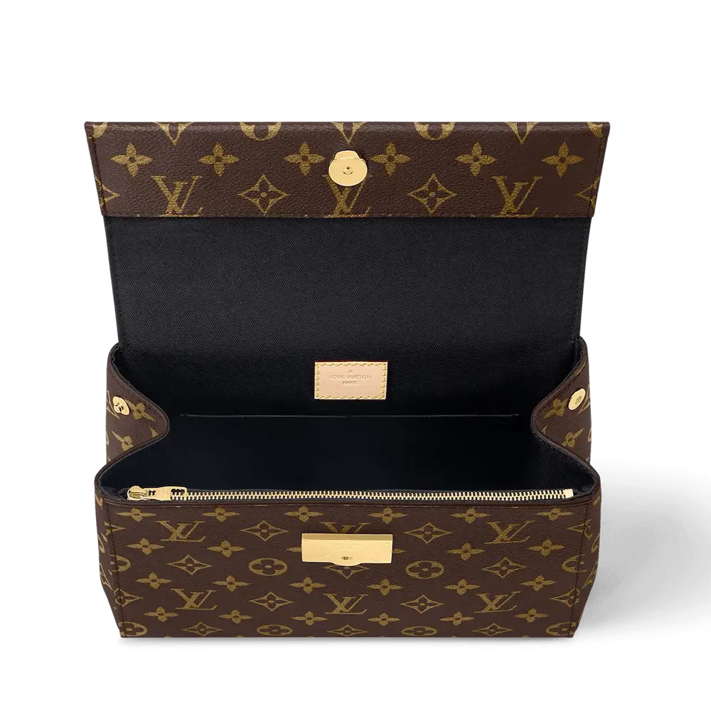 Louis vuitton cluny bb monogram canvas handbags Interior pockets 2
