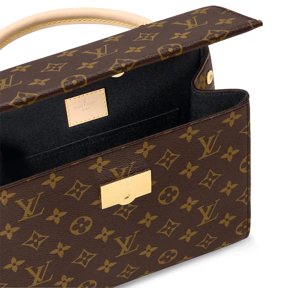 Louis vuitton cluny bb monogram canvas handbags Interior pockets