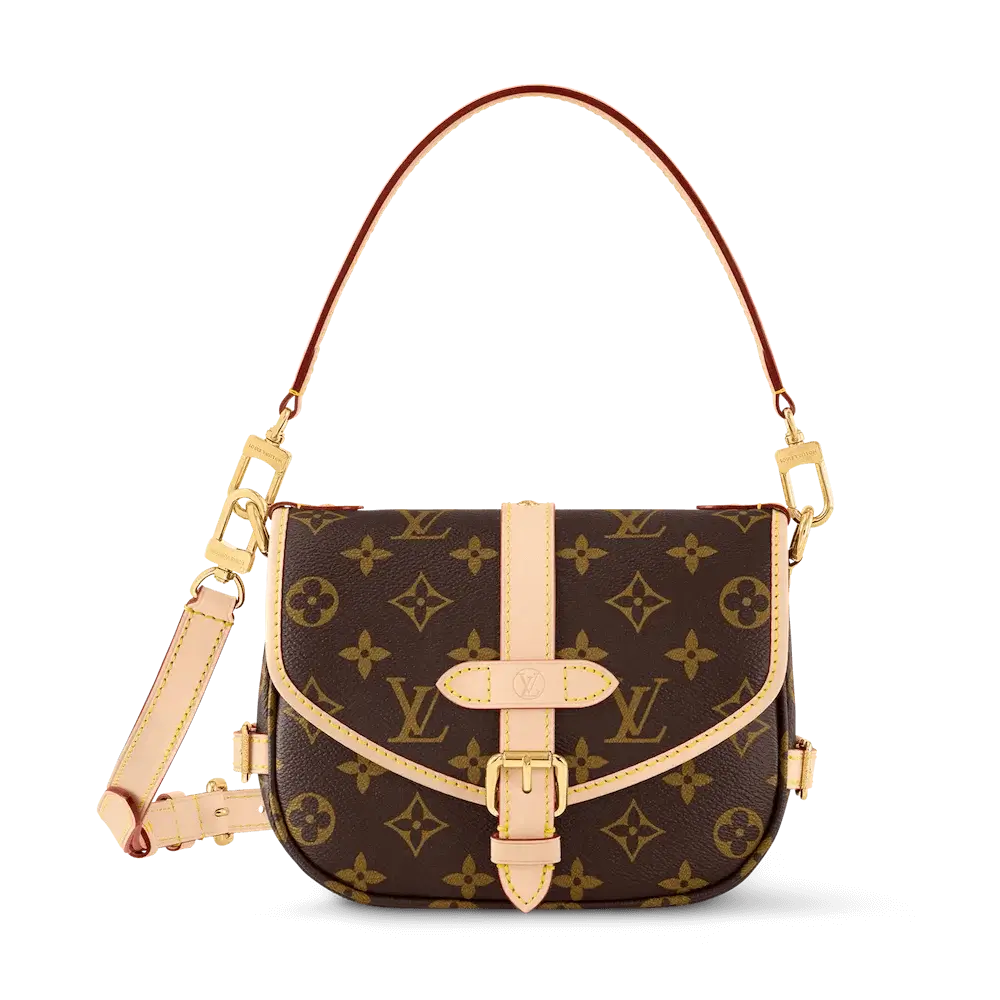 Louis Vuitton Saumur BB Bag in Monogram Canvas