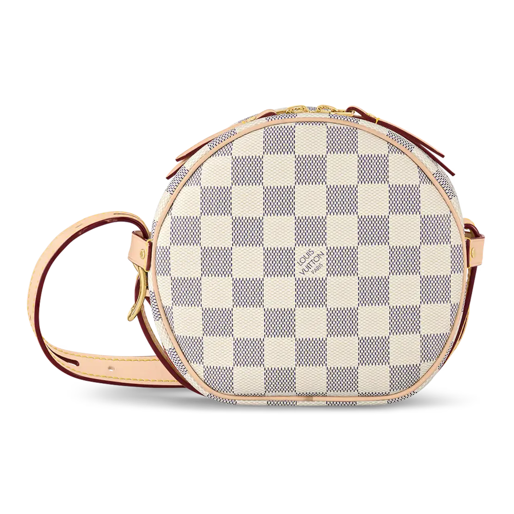 Louis Vuitton Boite Chapeau Souple PM Bag in Monogram Azur Canvas