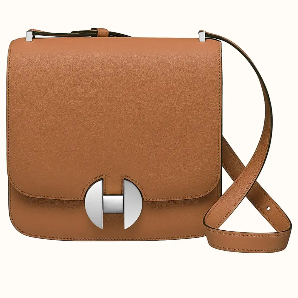 Hermes 2002 – 20 bag in Evercolor calfskin Gold