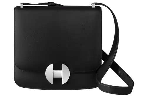 Hermes 2002 – 20 bag in Evercolor calfskin Noir Evergrain Featured image