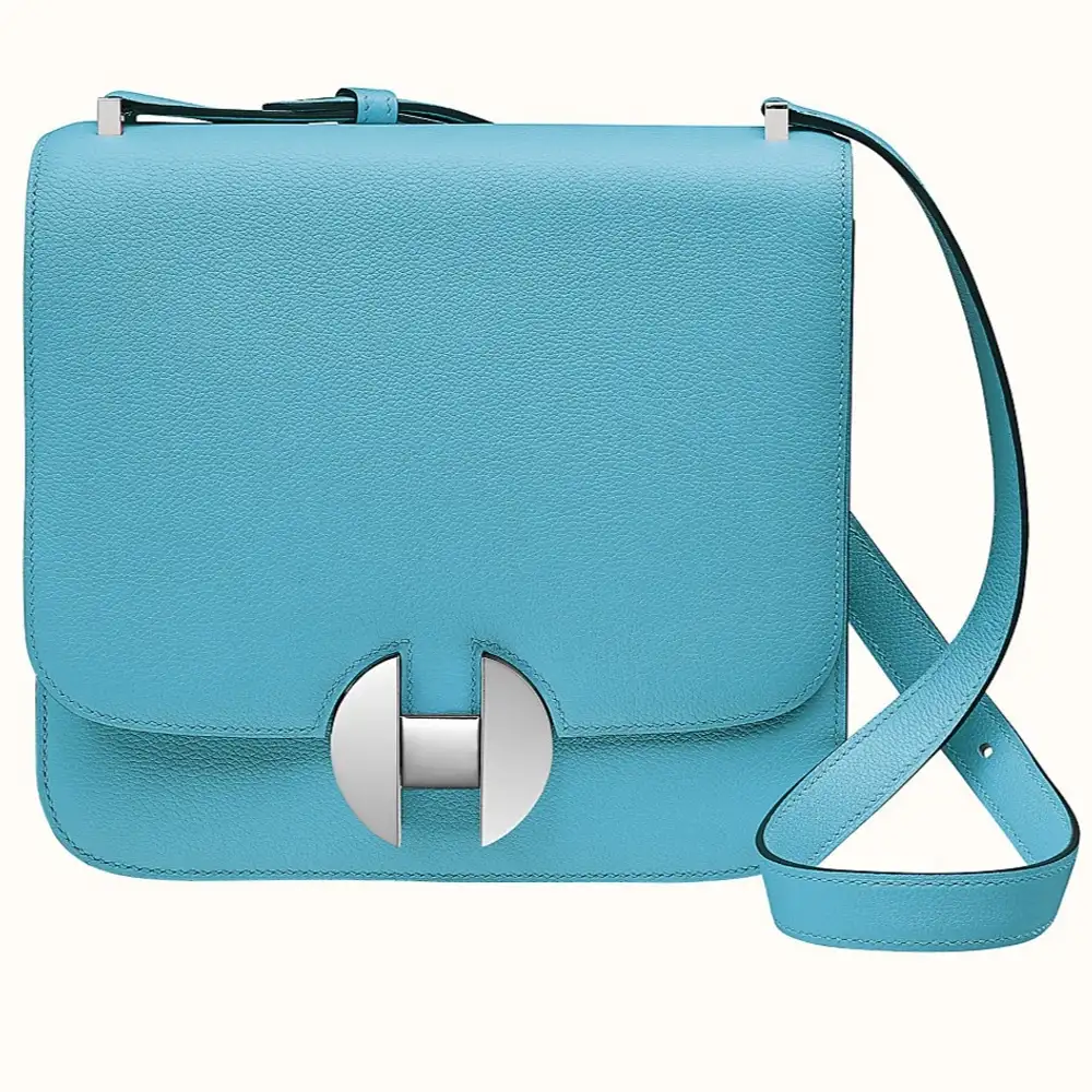 Hermes 2002 – 20 bag in Evercolor calfskin Rouge De Cœur