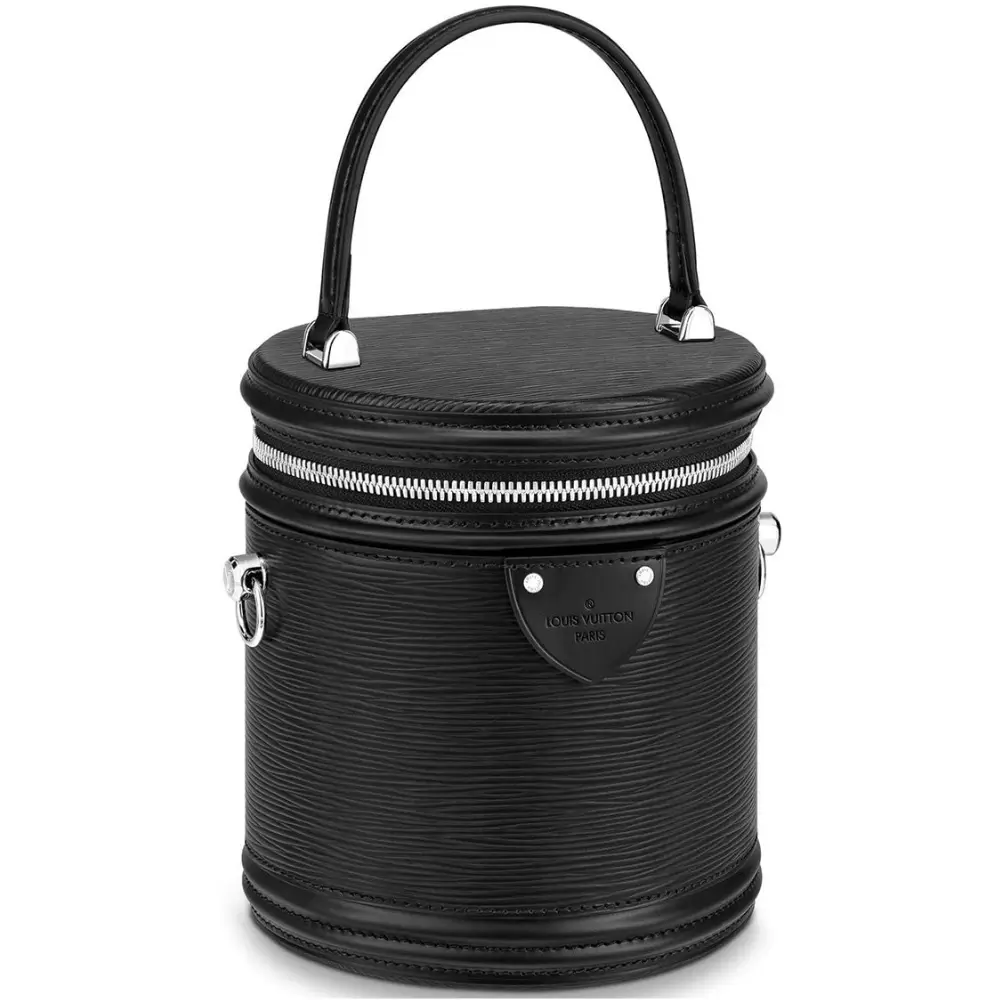 Louis Vuitton Cannes Bag Epi Leather Black