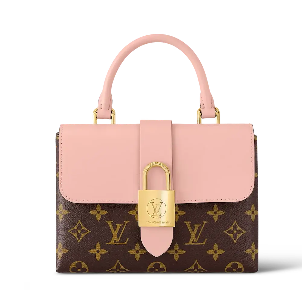 Louis Vuitton Locky BB Monogram Canvas Bag Rose Poudré Pink