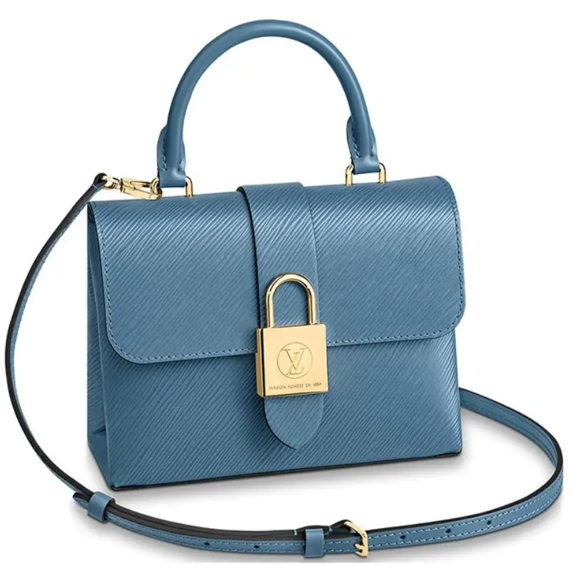 Louis Vuitton Locky Bag Epi Leather Blue