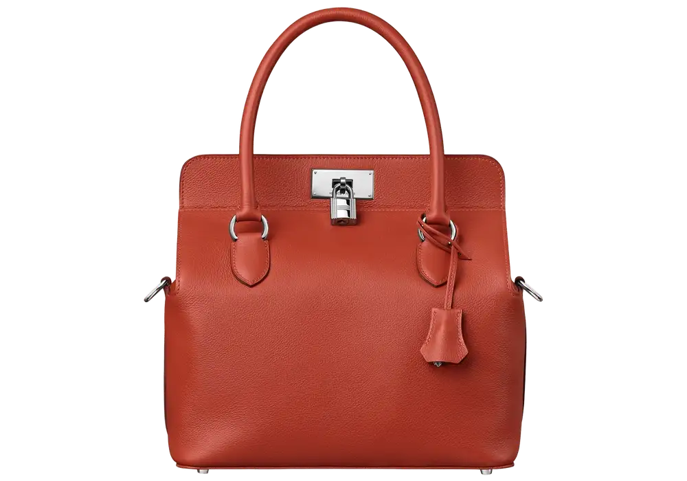 Hermes Toolbox 26 Bag in Evercolor calfskin brique Front image
