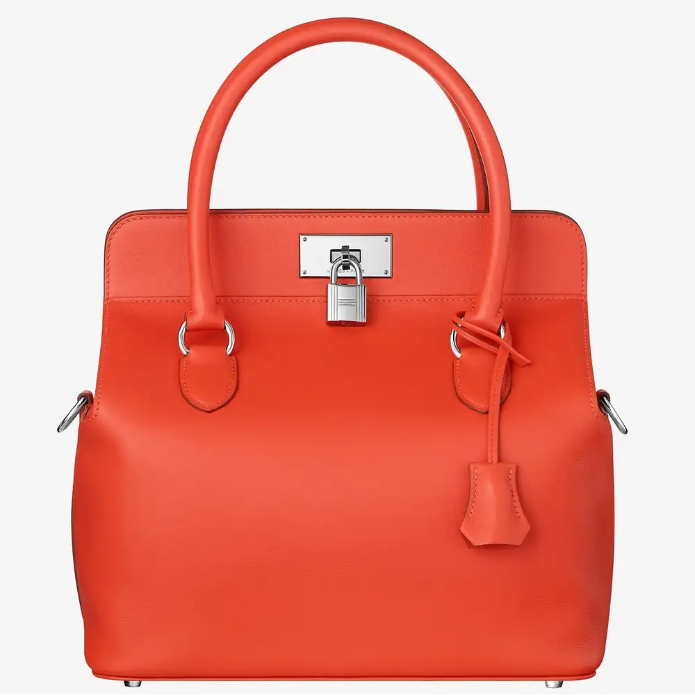 Hermes Toolbox 26 Bag in Swift calfskin capucine