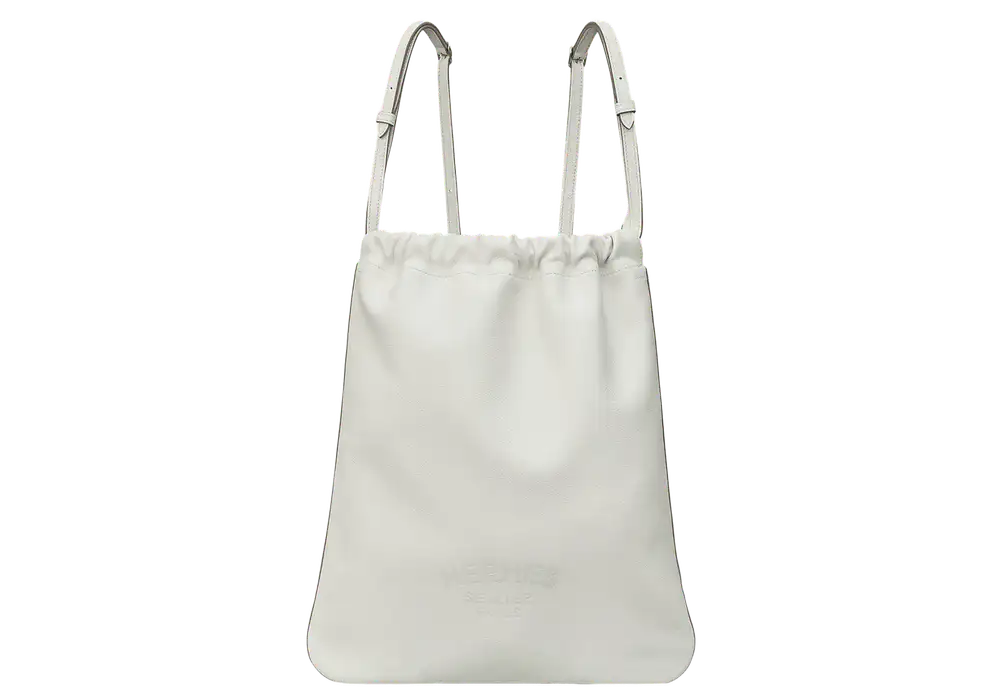 Hermes Bridado backpack in Evercolor Blanc Front image