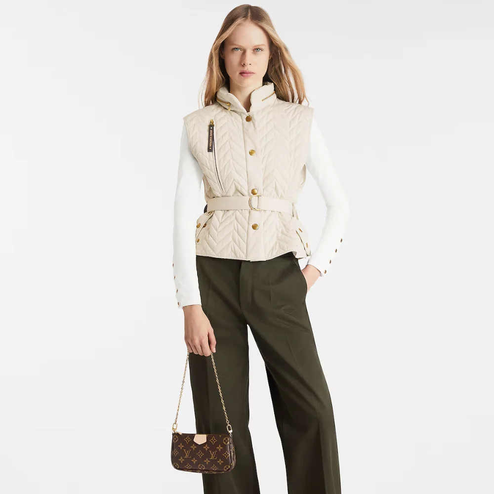 Louis Vuitton Multi Pochette Accessories in Monogram Canvas Model shots 2