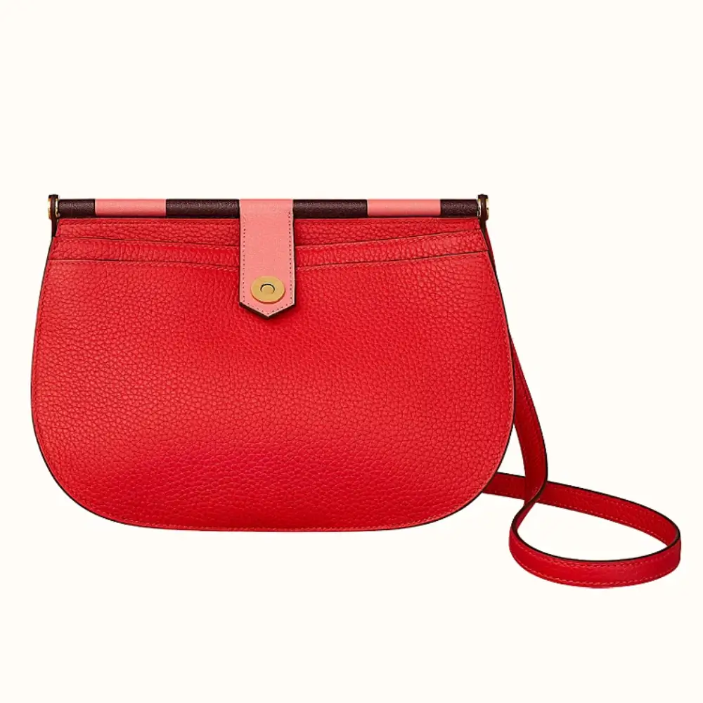 Hermes Saut Bag red