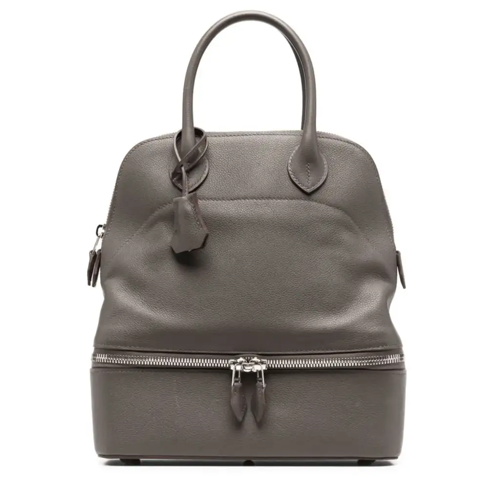 Hermes Bolide Secret Bag in Swift calfskin Grey