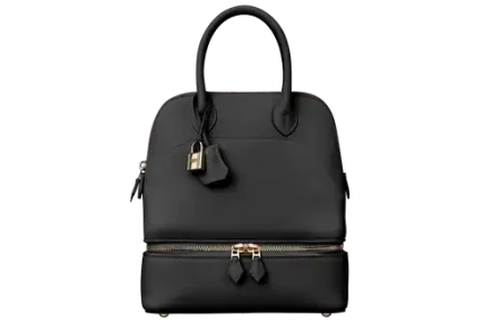 Hermes Bolide Secret Bag in Swift calfskin Noir Featured image
