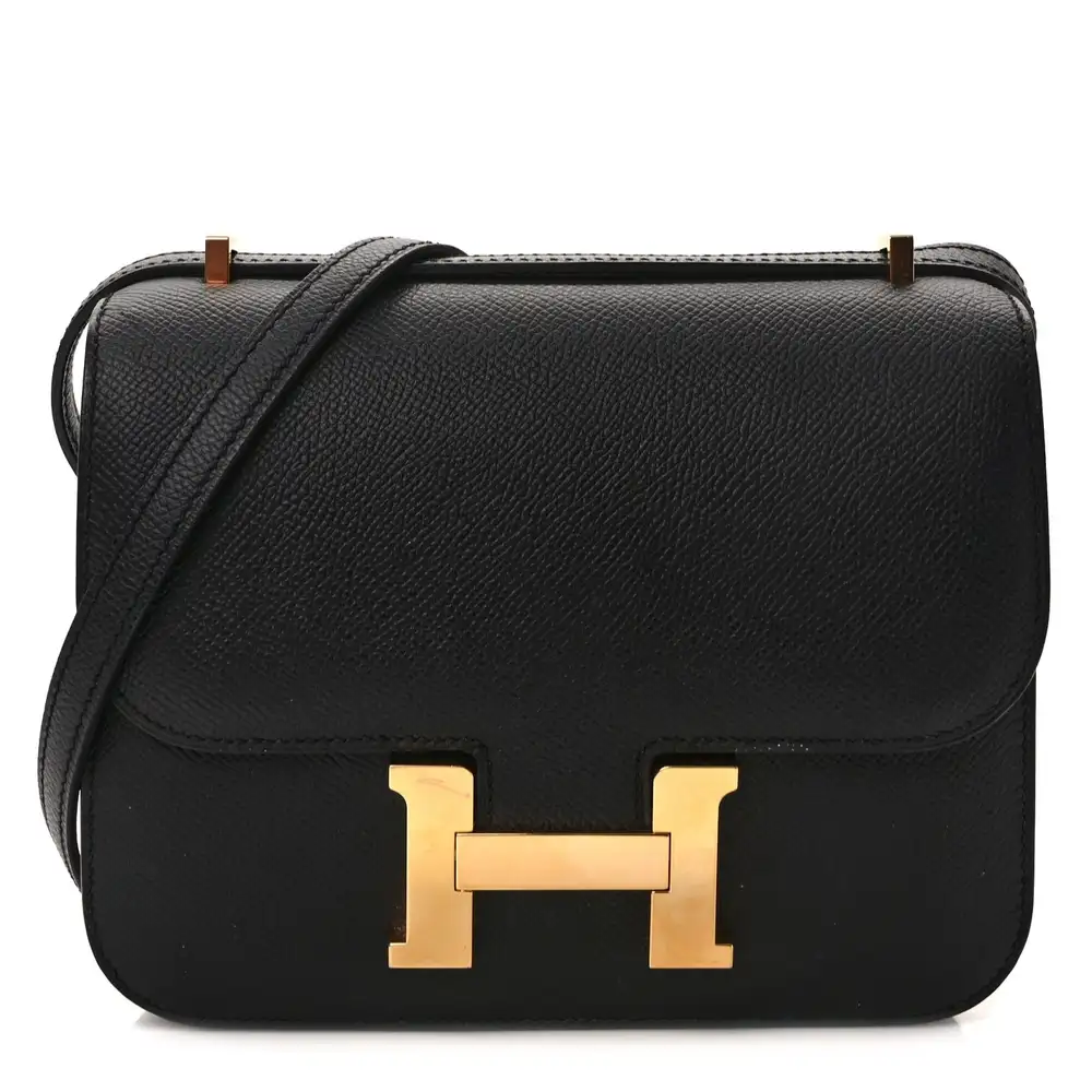 Hermes Constance 18 Bag in Epsom Black