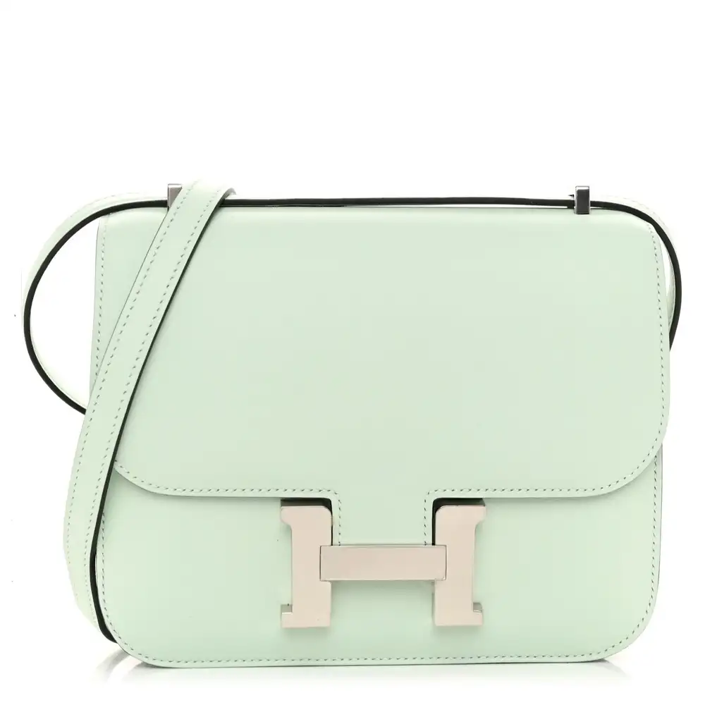 Hermes Constance 18 Bag in Swift Vert Peppermint
