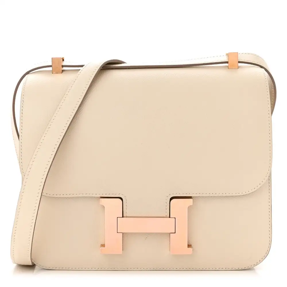 Hermes Constance 24 Bag in Epsom Craie