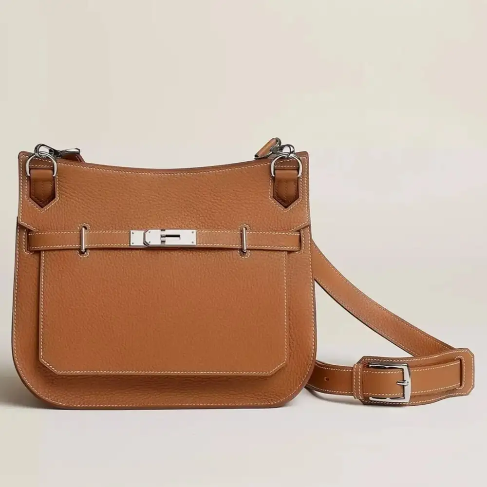 Hermes Jypsiere 28 Bag in Clemence Gold