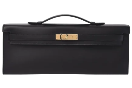 Hermes Kelly Cut Bag in Swift Black Featured image