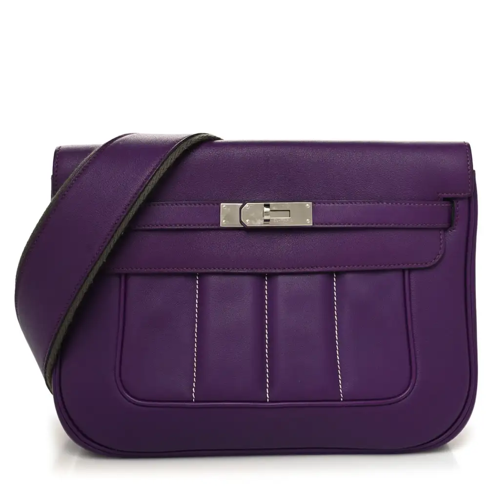 Hermes Mini Berline Bag in Swift Ultraviolet