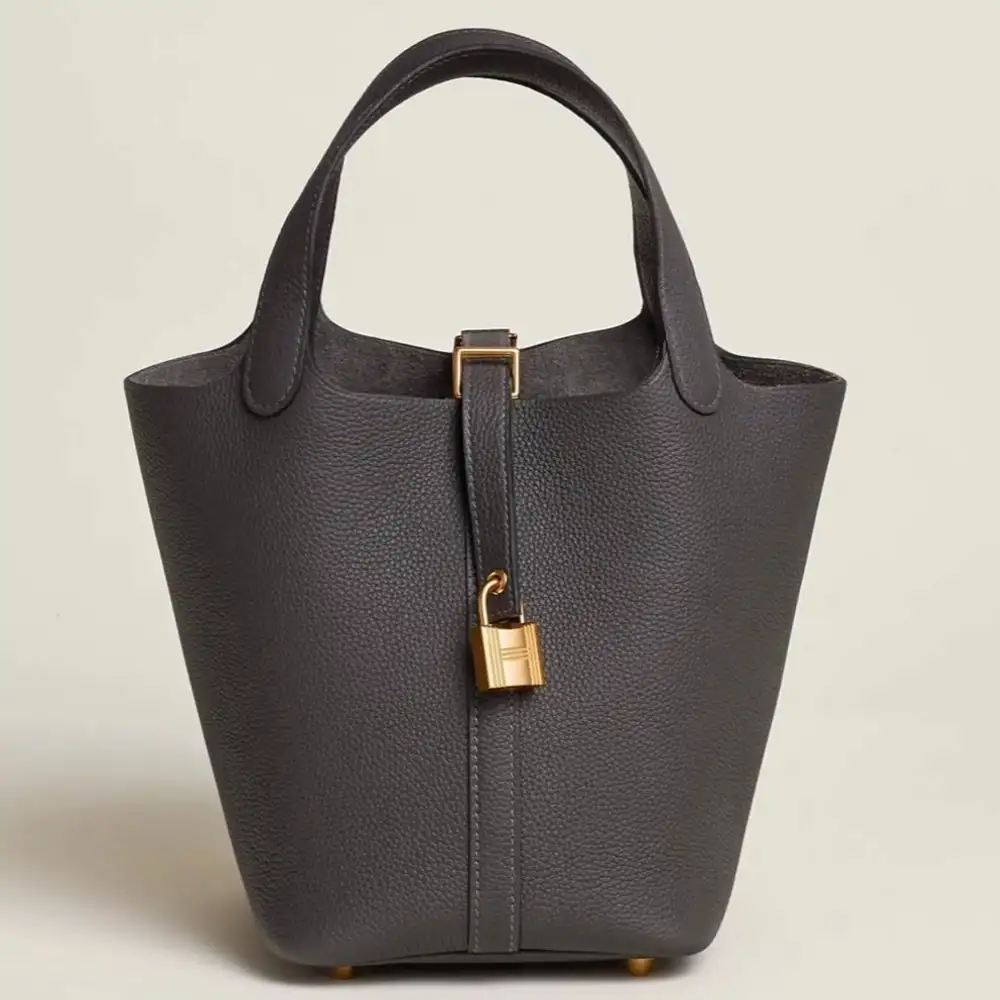 Hermes Picotin Lock 18 Bag in Maurice Graphite