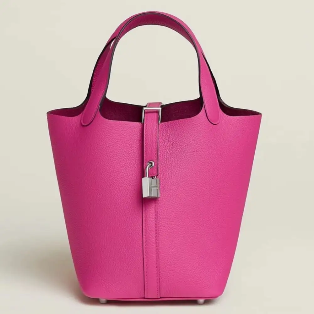 Hermes Picotin Lock 18 Bag in Maurice Pink Shocking