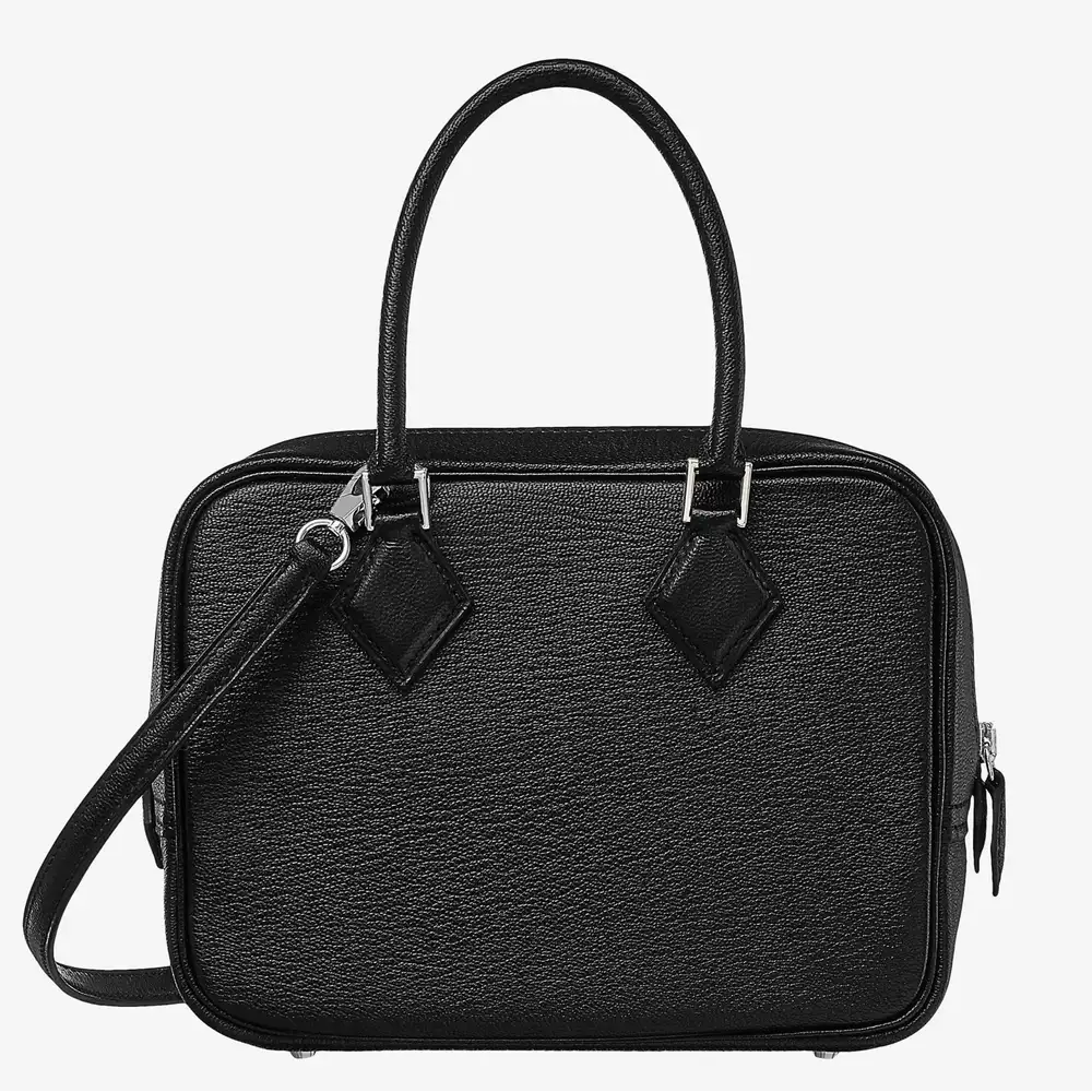 Hermes Plume II mini bag in Mysore goatskin Noir