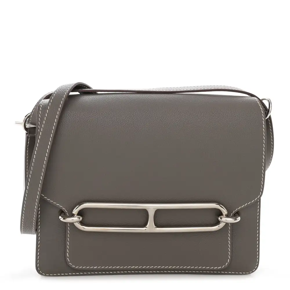 Hermes Roulis 23 Bag in Evercolor Etain