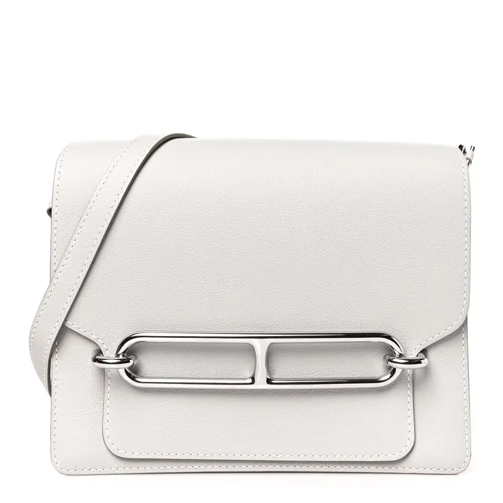 Hermes Roulis 23 Bag in Evercolor Gris Perle