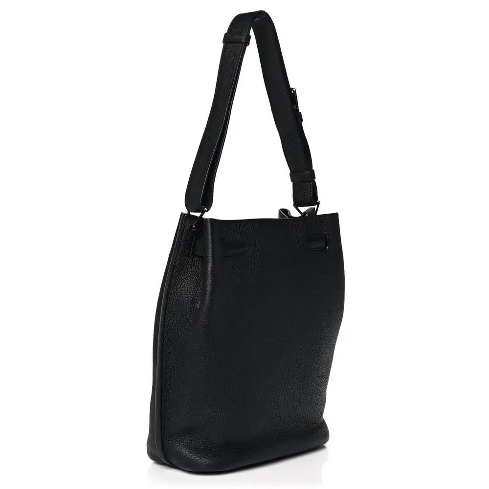 Hermes So Kelly 22 Bag in Togo Black(1)