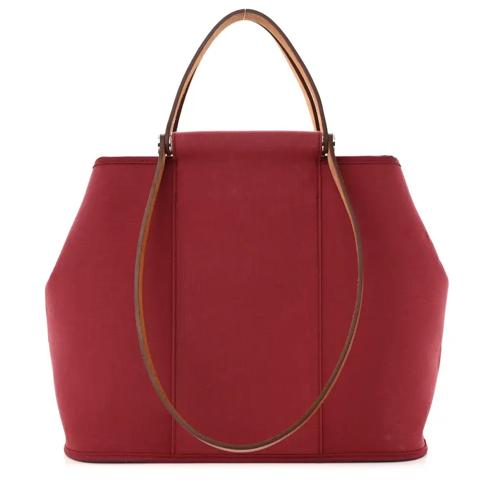 Hermes Toile Cabag 32 PM in Canvas Pink