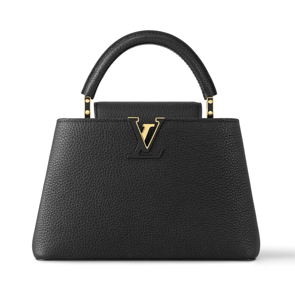 Louis Vuitton Capucines BB Bag in Taurillon leather Black