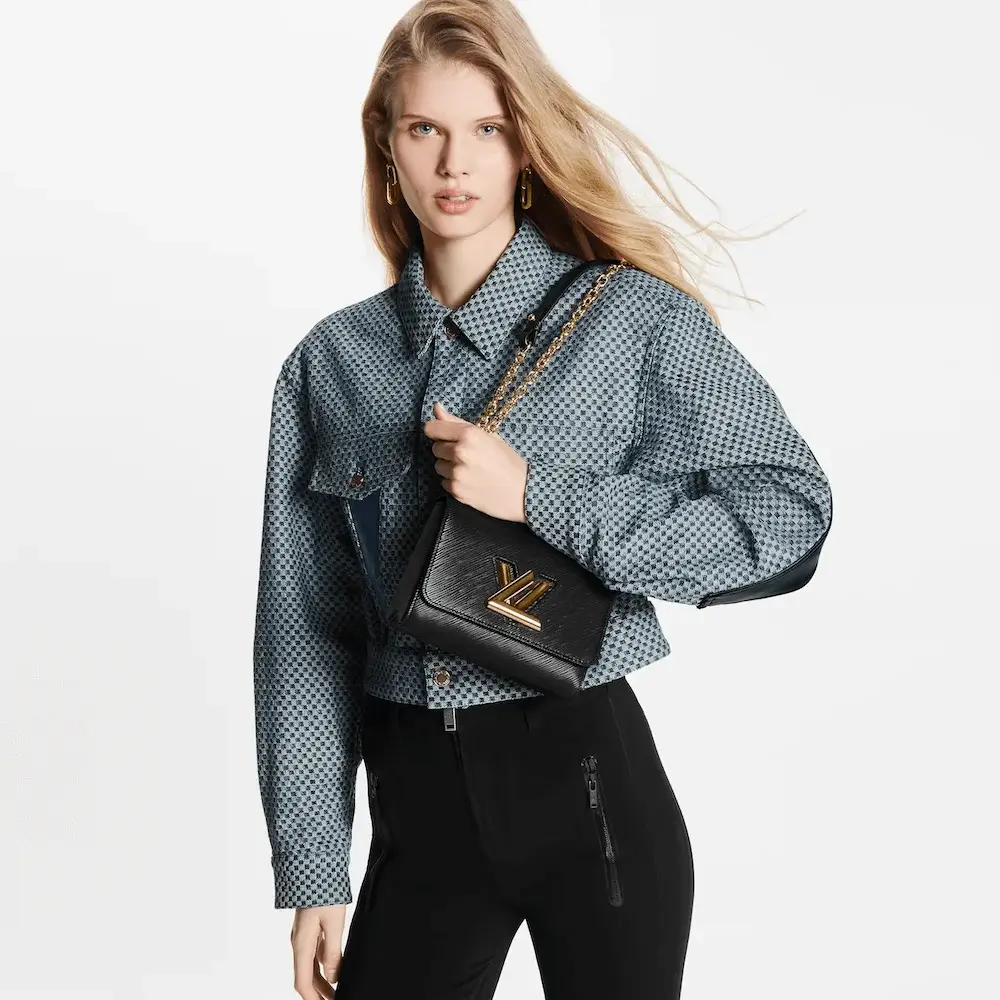 Louis Vuitton Twist PM Bag in Epi Leather Model shots 2