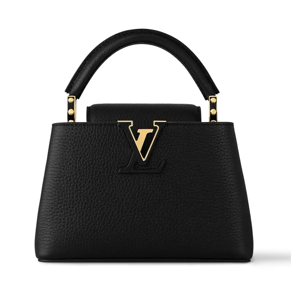 Louis vuitton capucines mini capucines bag Black