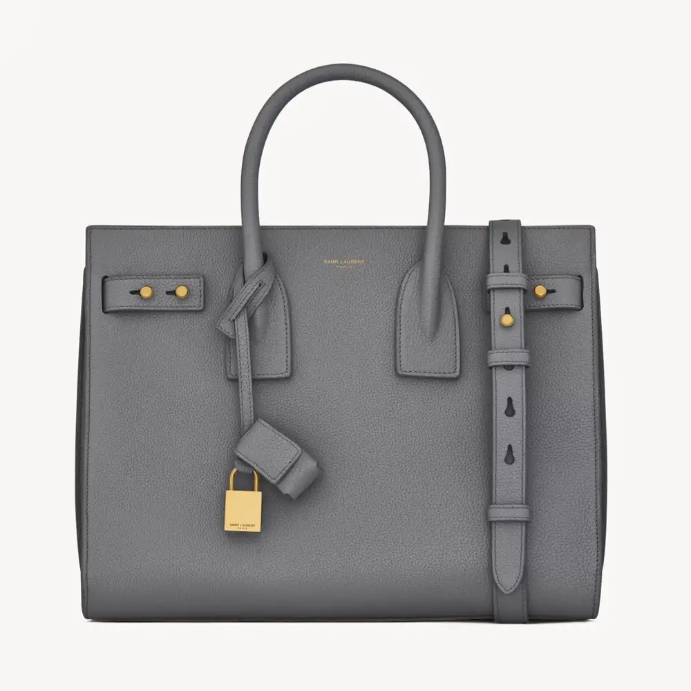 Saint Sac De Jour In Supple Grained Leather Small Storm