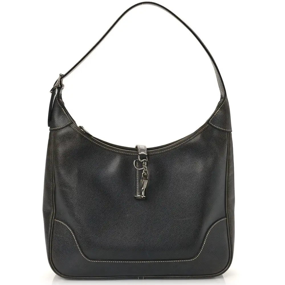 Hermes Trim II 31 Bag in Epsom Indigo