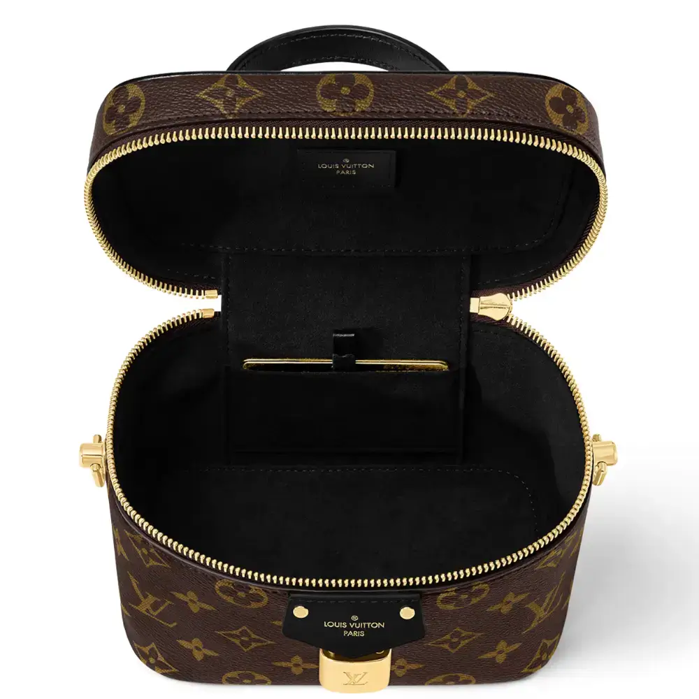 Louis Vuitton Vanity PM Bag in Monogram Canvas Interior pockets