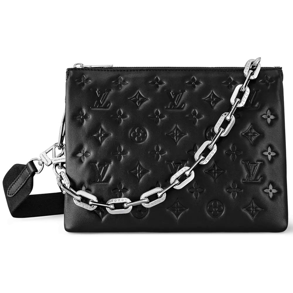 Louis Vuitton Coussin PM Bag in Lambskin Black