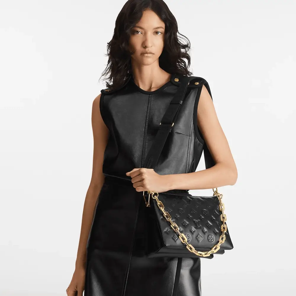 louis vuitton coussin pm h32 handbags M21260 PM1 Worn view