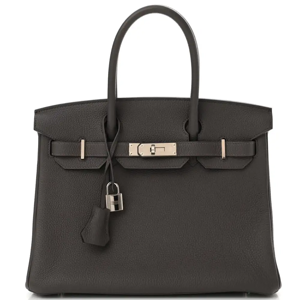 Hermes Birkin 30 Bag in Togo Etain