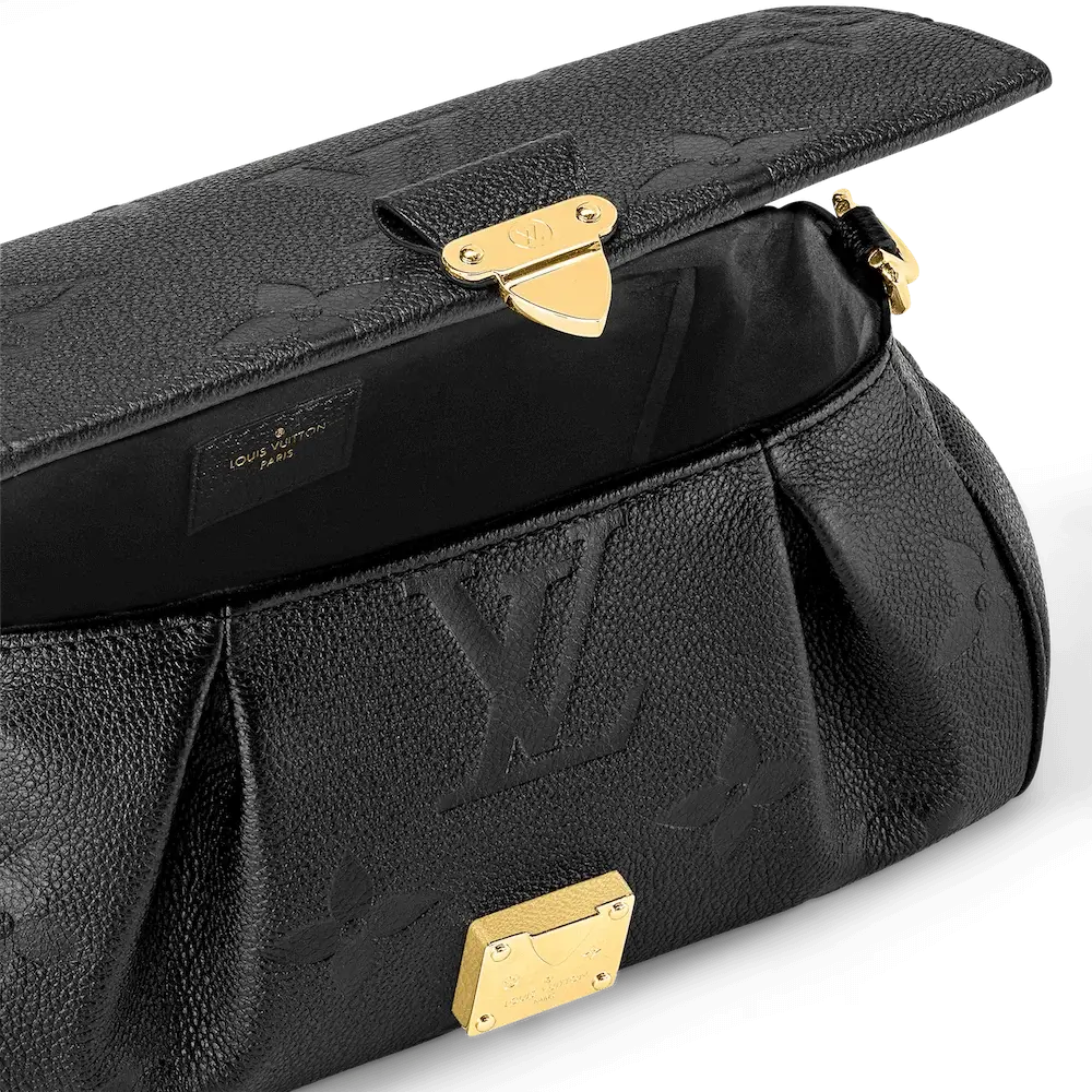 Louis Vuitton Favorite Bag in Monogram Empreinte Interior pockets