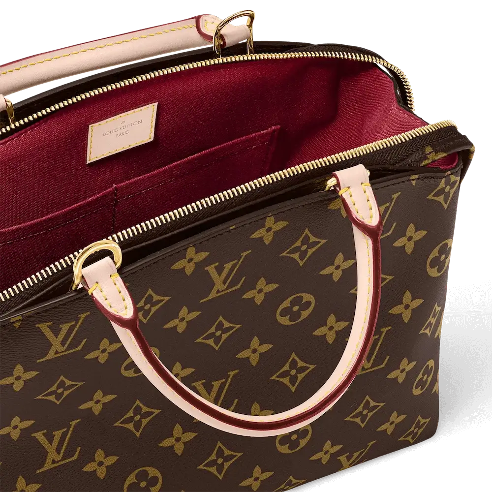 Louis Vuitton Petit Palais Monogram Canvas Bag Interior Pockets