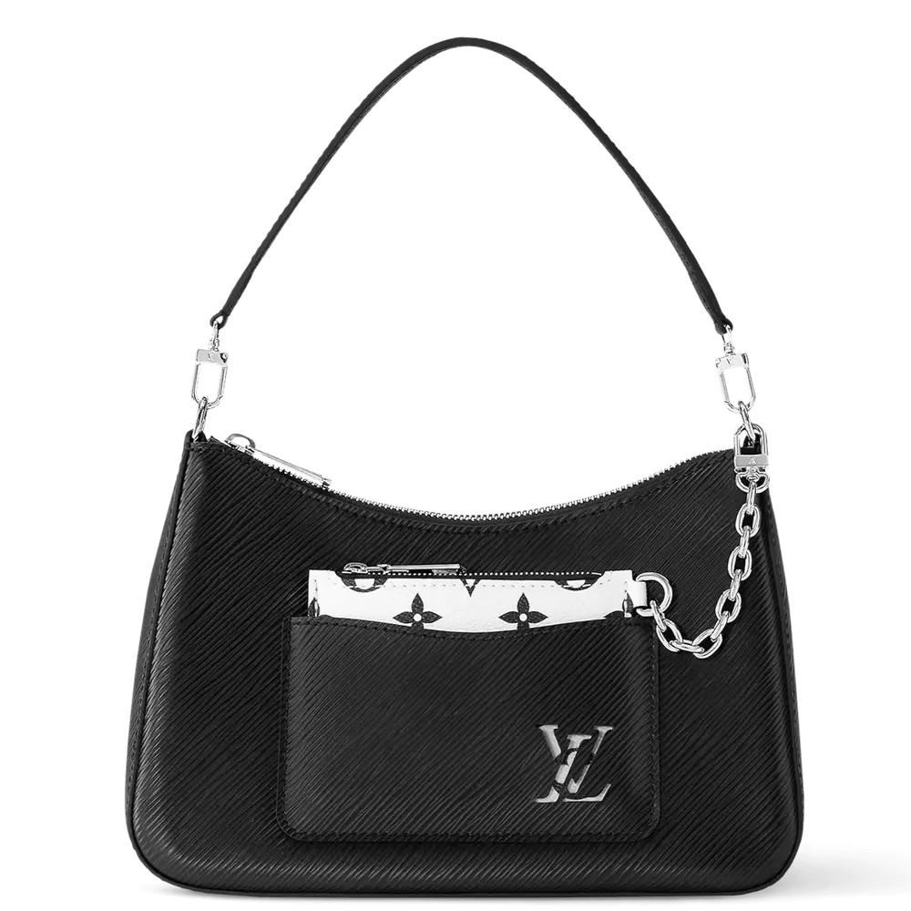 Louis Vuitton Marelle Bag in Epi Leather Black