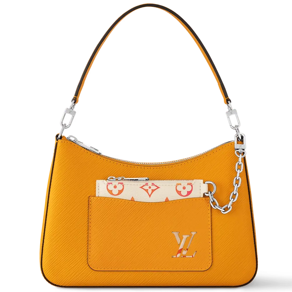 Louis Vuitton Marelle Bag in Epi Leather Gold Yellow