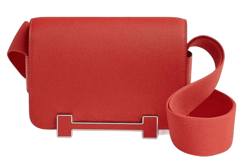 Hermes Geta Bag in Mysore Capucine Front image