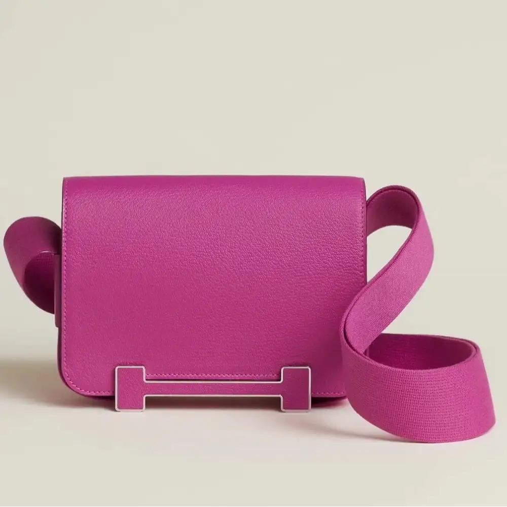 Hermes Geta Bag in Mysore Magnolia