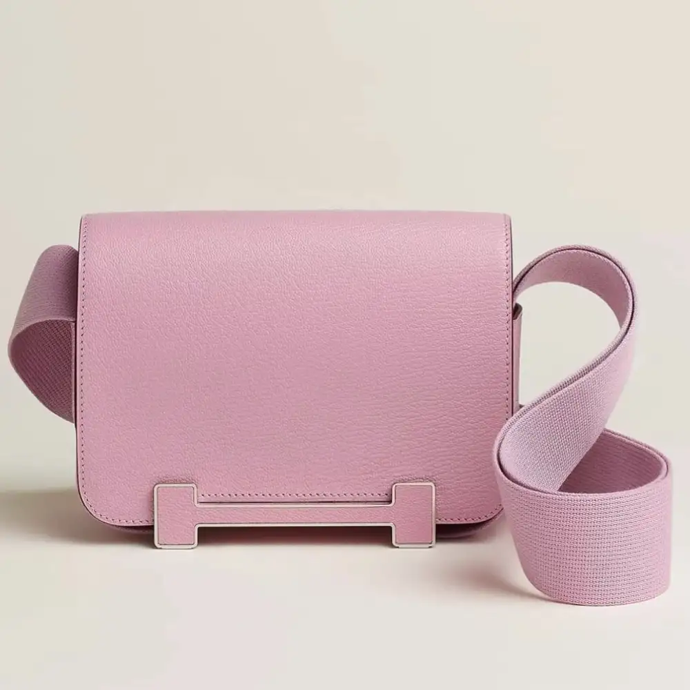 Hermes Geta Bag in Mysore Mauve Sylvestre