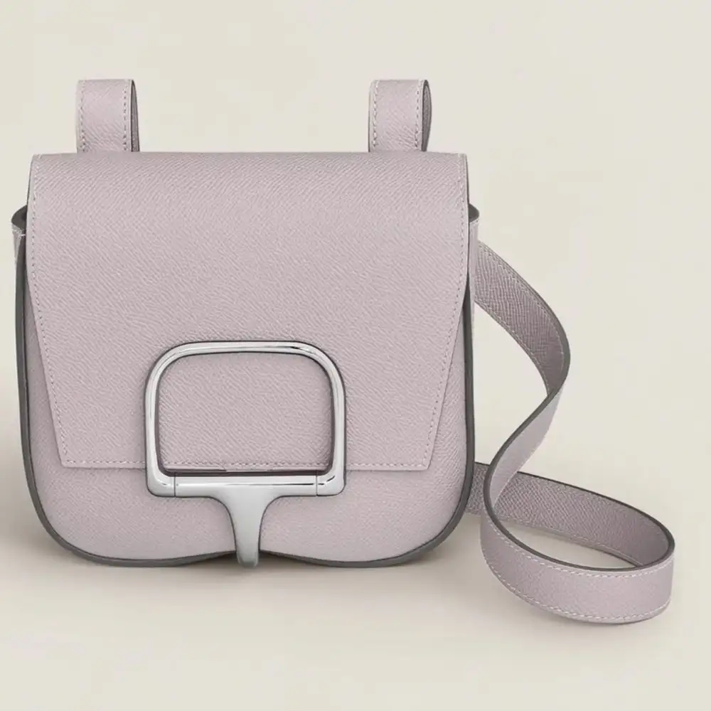 Hermes Della Cavalleria Bag in Epsom Mauve Pâle