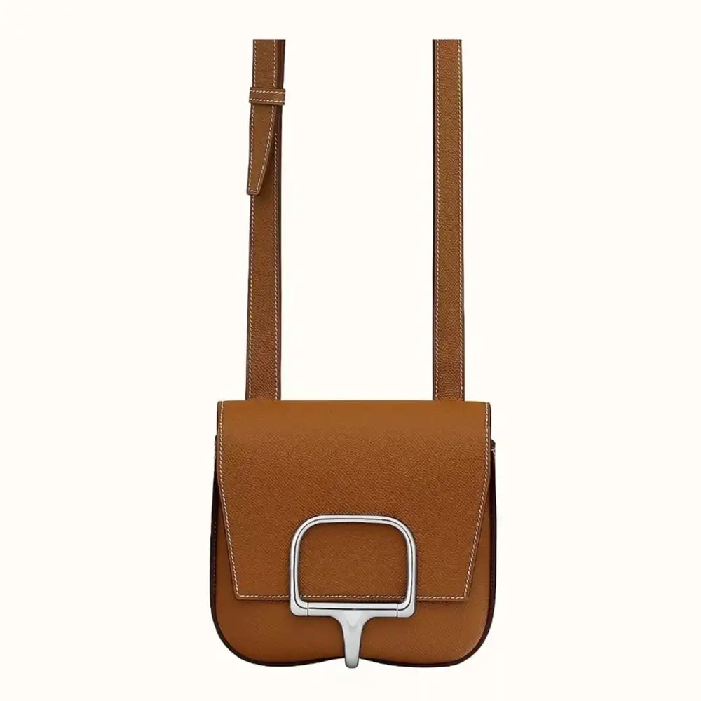 Hermes Della Cavalleria Bag in Epsom calfskin Gold