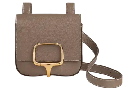 Hermes Della Cavalleria Bag in Epsom calfskin Taupe Featured image