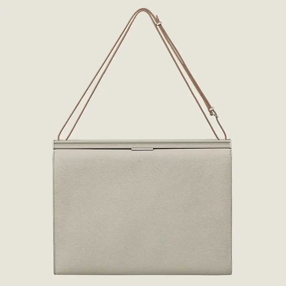 Hermes Clic H 33 Bag in Evercolor Calfskin Béton